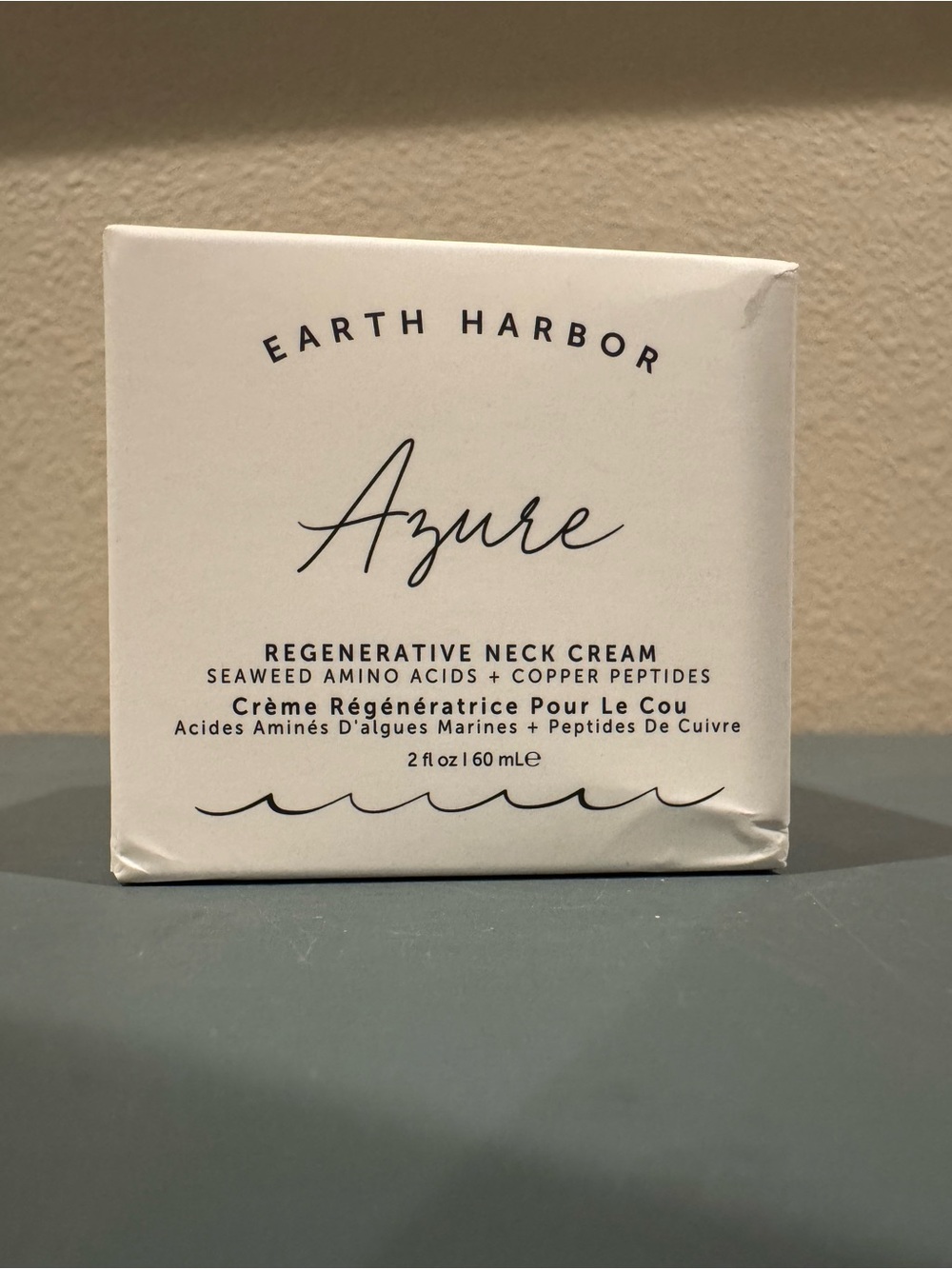 Earth Harbor AZURE Smooth Neck + Face Water Cream fine lines, dullness, dryness